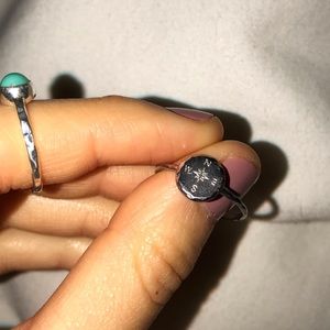 Pura Vida compass ring